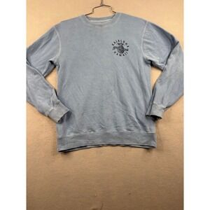 Kai Aloha Kaanapali Maui Hawaii Pineapple Sweatshirt Blue Small